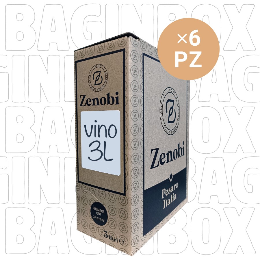 Kit n. 6 bag in box da 3l vino a scelta - SPEDIZIONE INCLUSA