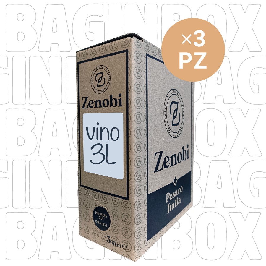 Kit n. 3 bag in box da 3l vino a scelta- SPEDIZIONE INCLUSA