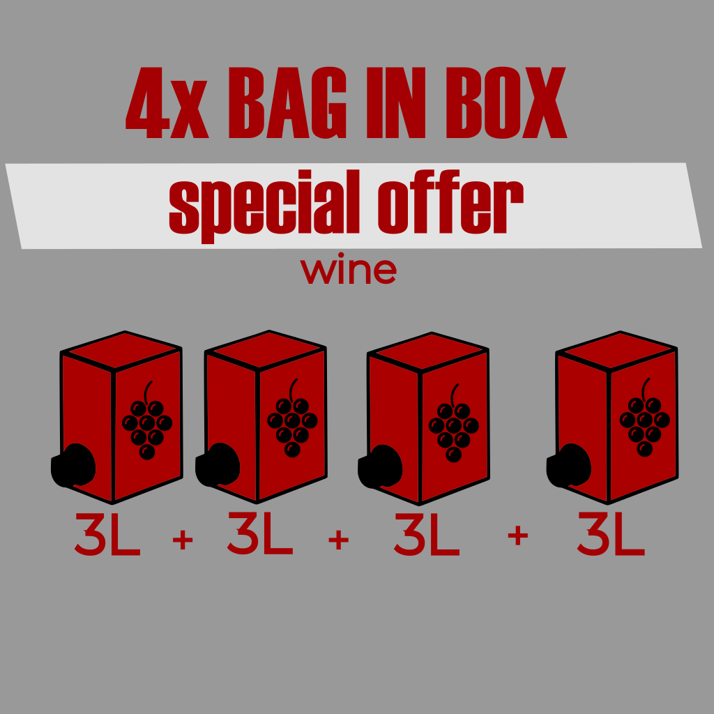 4 BAG-IN-BOX WEIN – SPECIAL OFFER 🍷🎁