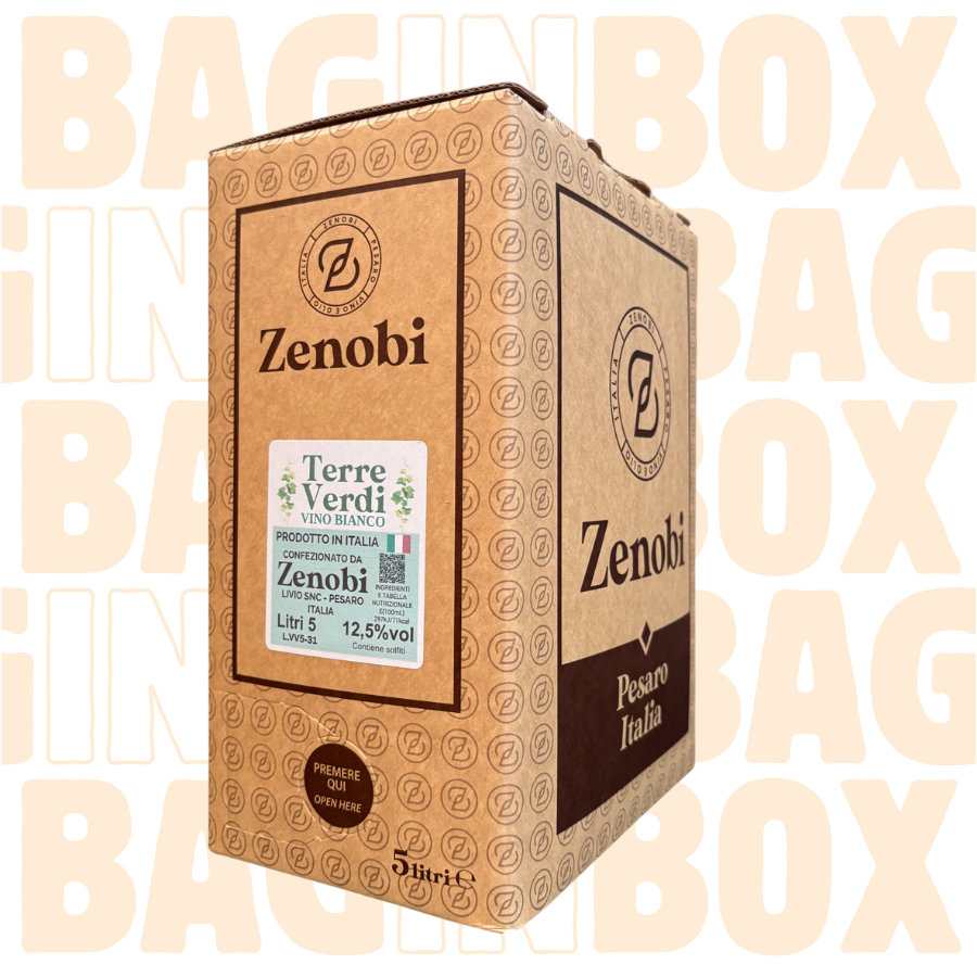 Terre verdi - Vino bianco bag in box 5L